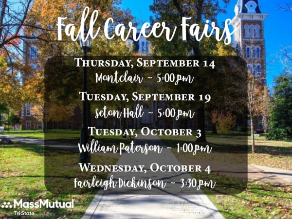 2017 Fall College Career Fair - MassMutual Tri-State